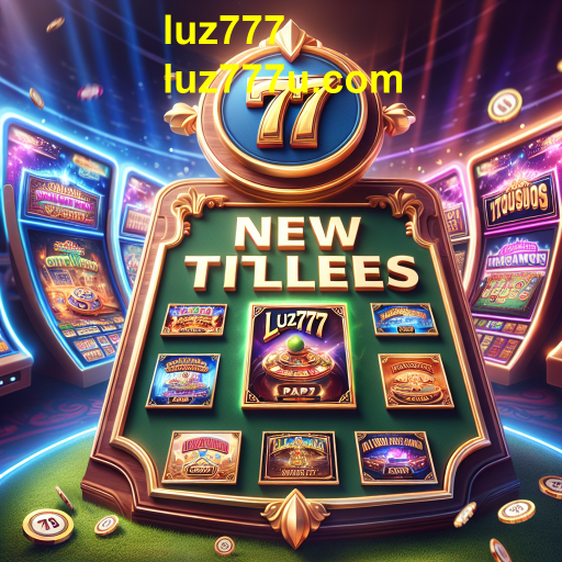 Descubra Novos Jogos na luz777: A Nova Sensação do Mundo dos Games